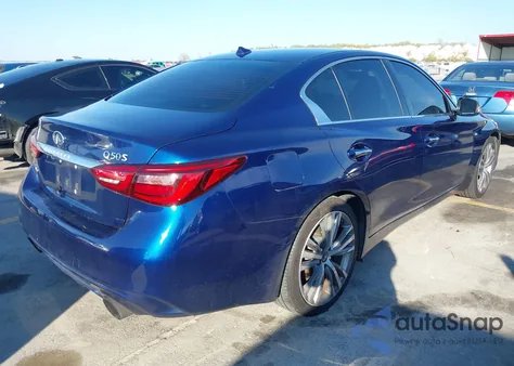 2018 Infiniti Q50 3.0T Sport z USA, uszkodzony, nr VIN JN1EV7AR1JM441047
